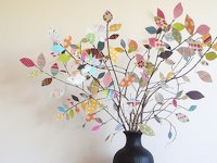 Everyday Mom Ideas Paper Leaves